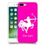 קשת כיסוי מגן קשיח בעיצוב אישי עם השם שלך ל Apple iPhone 7 Plus יחידה אחת סקרין מובייל
