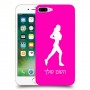 ג'וגלין - אישה כיסוי מגן קשיח בעיצוב אישי עם השם שלך ל Apple iPhone 7 Plus יחידה אחת סקרין מובייל