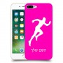רץ כיסוי מגן קשיח בעיצוב אישי עם השם שלך ל Apple iPhone 7 Plus יחידה אחת סקרין מובייל