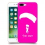 צניחה חופשית כיסוי מגן קשיח בעיצוב אישי עם השם שלך ל Apple iPhone 7 Plus יחידה אחת סקרין מובייל