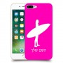 גלישה כיסוי מגן קשיח בעיצוב אישי עם השם שלך ל Apple iPhone 7 Plus יחידה אחת סקרין מובייל