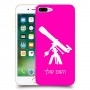 טלסקופ כיסוי מגן קשיח בעיצוב אישי עם השם שלך ל Apple iPhone 7 Plus יחידה אחת סקרין מובייל