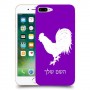 תרנגול כיסוי מגן קשיח בעיצוב אישי עם השם שלך ל Apple iPhone 7 Plus יחידה אחת סקרין מובייל
