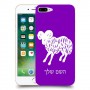 טלה כיסוי מגן קשיח בעיצוב אישי עם השם שלך ל Apple iPhone 7 Plus יחידה אחת סקרין מובייל
