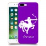 קשת כיסוי מגן קשיח בעיצוב אישי עם השם שלך ל Apple iPhone 7 Plus יחידה אחת סקרין מובייל