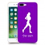 ג'וגלין - אישה כיסוי מגן קשיח בעיצוב אישי עם השם שלך ל Apple iPhone 7 Plus יחידה אחת סקרין מובייל