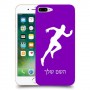 רץ כיסוי מגן קשיח בעיצוב אישי עם השם שלך ל Apple iPhone 7 Plus יחידה אחת סקרין מובייל