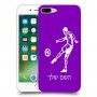 שחקן כדורגל כיסוי מגן קשיח בעיצוב אישי עם השם שלך ל Apple iPhone 7 Plus יחידה אחת סקרין מובייל