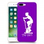 שוליים - אישה כיסוי מגן קשיח בעיצוב אישי עם השם שלך ל Apple iPhone 7 Plus יחידה אחת סקרין מובייל
