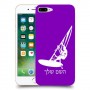 גלישת מפרש כיסוי מגן קשיח בעיצוב אישי עם השם שלך ל Apple iPhone 7 Plus יחידה אחת סקרין מובייל