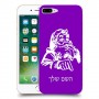 סנטה קלאוס כיסוי מגן קשיח בעיצוב אישי עם השם שלך ל Apple iPhone 7 Plus יחידה אחת סקרין מובייל