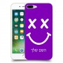 סמיילי כיסוי מגן קשיח בעיצוב אישי עם השם שלך ל Apple iPhone 7 Plus יחידה אחת סקרין מובייל