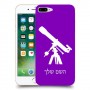 טלסקופ כיסוי מגן קשיח בעיצוב אישי עם השם שלך ל Apple iPhone 7 Plus יחידה אחת סקרין מובייל