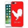 תרנגול כיסוי מגן קשיח בעיצוב אישי עם השם שלך ל Apple iPhone 7 Plus יחידה אחת סקרין מובייל