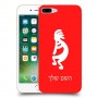 קוקופלי כיסוי מגן קשיח בעיצוב אישי עם השם שלך ל Apple iPhone 7 Plus יחידה אחת סקרין מובייל