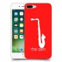 סקספון כיסוי מגן קשיח בעיצוב אישי עם השם שלך ל Apple iPhone 7 Plus יחידה אחת סקרין מובייל