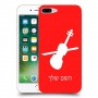 כינור כיסוי מגן קשיח בעיצוב אישי עם השם שלך ל Apple iPhone 7 Plus יחידה אחת סקרין מובייל