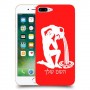 דלי כיסוי מגן קשיח בעיצוב אישי עם השם שלך ל Apple iPhone 7 Plus יחידה אחת סקרין מובייל