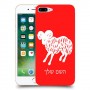 טלה כיסוי מגן קשיח בעיצוב אישי עם השם שלך ל Apple iPhone 7 Plus יחידה אחת סקרין מובייל