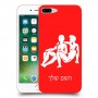תאומים כיסוי מגן קשיח בעיצוב אישי עם השם שלך ל Apple iPhone 7 Plus יחידה אחת סקרין מובייל
