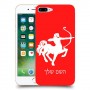 קשת כיסוי מגן קשיח בעיצוב אישי עם השם שלך ל Apple iPhone 7 Plus יחידה אחת סקרין מובייל