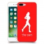 ג'וגלין - אישה כיסוי מגן קשיח בעיצוב אישי עם השם שלך ל Apple iPhone 7 Plus יחידה אחת סקרין מובייל