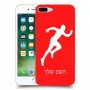 רץ כיסוי מגן קשיח בעיצוב אישי עם השם שלך ל Apple iPhone 7 Plus יחידה אחת סקרין מובייל