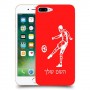 שחקן כדורגל כיסוי מגן קשיח בעיצוב אישי עם השם שלך ל Apple iPhone 7 Plus יחידה אחת סקרין מובייל