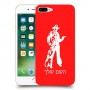 מערב פרוע - קאובוי כיסוי מגן קשיח בעיצוב אישי עם השם שלך ל Apple iPhone 7 Plus יחידה אחת סקרין מובייל