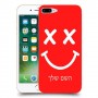 סמיילי כיסוי מגן קשיח בעיצוב אישי עם השם שלך ל Apple iPhone 7 Plus יחידה אחת סקרין מובייל
