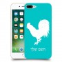 תרנגול כיסוי מגן קשיח בעיצוב אישי עם השם שלך ל Apple iPhone 7 Plus יחידה אחת סקרין מובייל