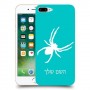 עכביש כיסוי מגן קשיח בעיצוב אישי עם השם שלך ל Apple iPhone 7 Plus יחידה אחת סקרין מובייל