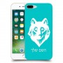 זאב כיסוי מגן קשיח בעיצוב אישי עם השם שלך ל Apple iPhone 7 Plus יחידה אחת סקרין מובייל
