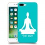 יוגה כיסוי מגן קשיח בעיצוב אישי עם השם שלך ל Apple iPhone 7 Plus יחידה אחת סקרין מובייל