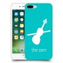 כינור כיסוי מגן קשיח בעיצוב אישי עם השם שלך ל Apple iPhone 7 Plus יחידה אחת סקרין מובייל