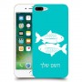 דגים כיסוי מגן קשיח בעיצוב אישי עם השם שלך ל Apple iPhone 7 Plus יחידה אחת סקרין מובייל