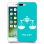 מאזניים כיסוי מגן קשיח בעיצוב אישי עם השם שלך ל Apple iPhone 7 Plus יחידה אחת סקרין מובייל