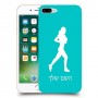 ג'וגלין - אישה כיסוי מגן קשיח בעיצוב אישי עם השם שלך ל Apple iPhone 7 Plus יחידה אחת סקרין מובייל
