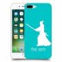 סמוראי כיסוי מגן קשיח בעיצוב אישי עם השם שלך ל Apple iPhone 7 Plus יחידה אחת סקרין מובייל