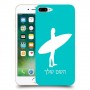גלישה כיסוי מגן קשיח בעיצוב אישי עם השם שלך ל Apple iPhone 7 Plus יחידה אחת סקרין מובייל