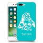 סנטה קלאוס כיסוי מגן קשיח בעיצוב אישי עם השם שלך ל Apple iPhone 7 Plus יחידה אחת סקרין מובייל