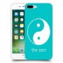 סמל יינג יאנג - סין כיסוי מגן קשיח בעיצוב אישי עם השם שלך ל Apple iPhone 7 Plus יחידה אחת סקרין מובייל