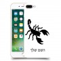 עקרב כיסוי מגן קשיח בעיצוב אישי עם השם שלך ל Apple iPhone 7 Plus יחידה אחת סקרין מובייל