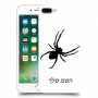 עכביש כיסוי מגן קשיח בעיצוב אישי עם השם שלך ל Apple iPhone 7 Plus יחידה אחת סקרין מובייל