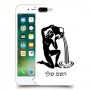 דלי כיסוי מגן קשיח בעיצוב אישי עם השם שלך ל Apple iPhone 7 Plus יחידה אחת סקרין מובייל