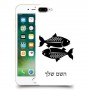 דגים כיסוי מגן קשיח בעיצוב אישי עם השם שלך ל Apple iPhone 7 Plus יחידה אחת סקרין מובייל