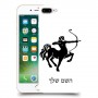 קשת כיסוי מגן קשיח בעיצוב אישי עם השם שלך ל Apple iPhone 7 Plus יחידה אחת סקרין מובייל