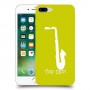 סקספון כיסוי מגן קשיח בעיצוב אישי עם השם שלך ל Apple iPhone 7 Plus יחידה אחת סקרין מובייל