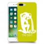 דלי כיסוי מגן קשיח בעיצוב אישי עם השם שלך ל Apple iPhone 7 Plus יחידה אחת סקרין מובייל