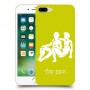 תאומים כיסוי מגן קשיח בעיצוב אישי עם השם שלך ל Apple iPhone 7 Plus יחידה אחת סקרין מובייל